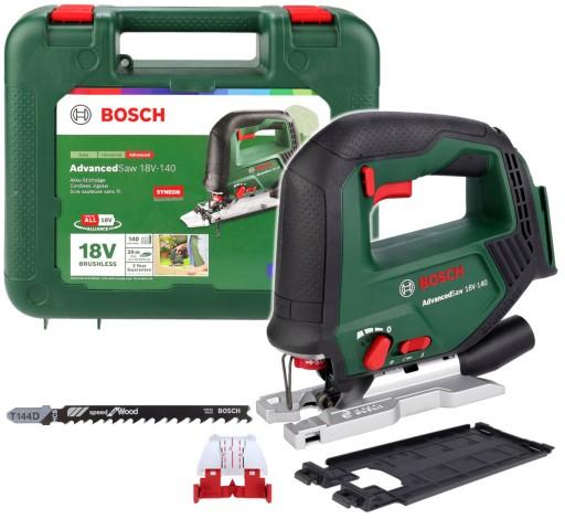 Акумуляторний лобзик 140 мм AdvancedSaw 18V-140 BOSCH КОРПУС + КЕЙС