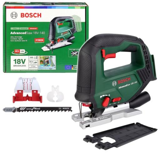 Аккумуляторный лобзик 140мм AdvancedSaw 18V-140 корпус BOSCH