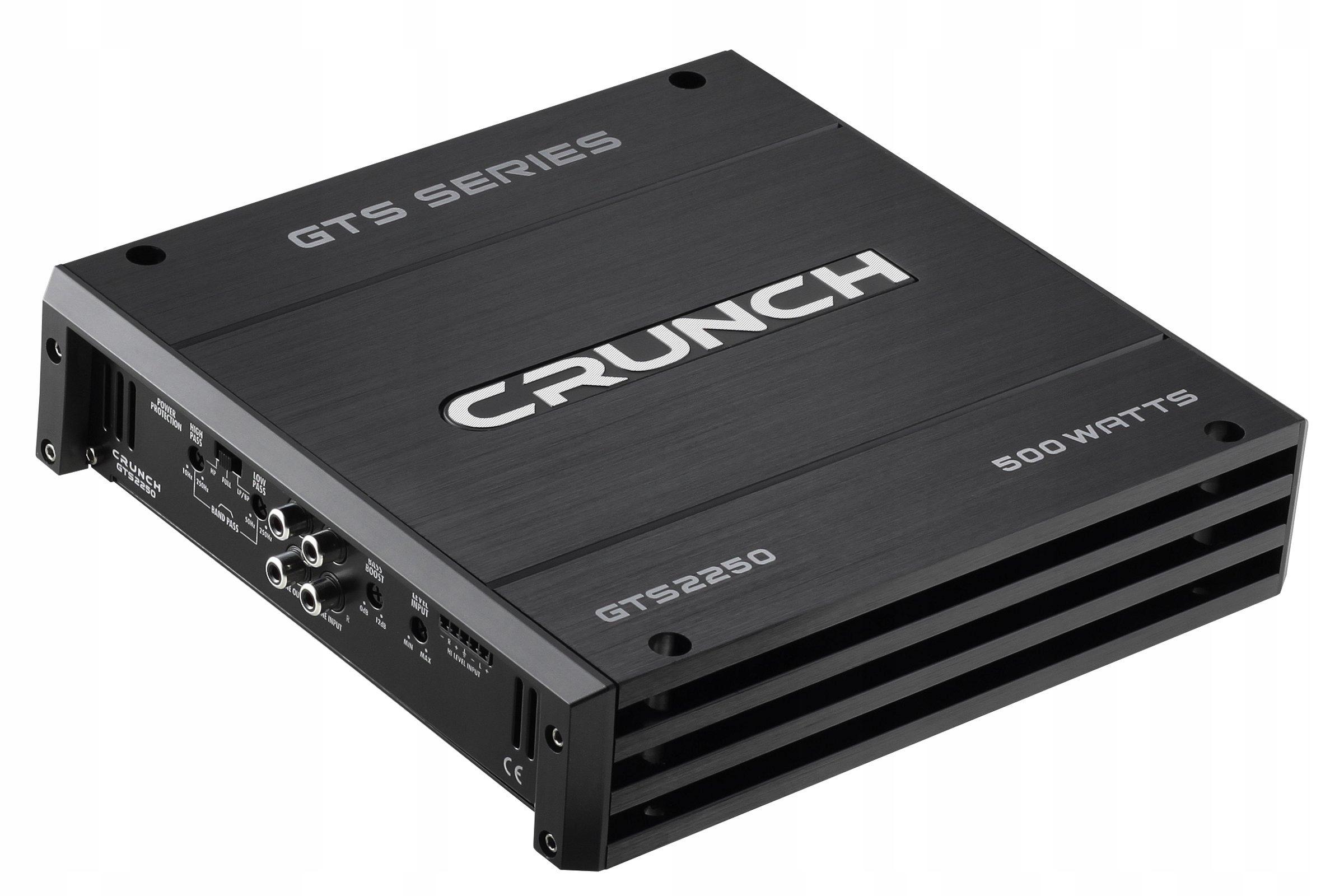 Усилитель CRUNCH GTS2250 2каналы Hi-Input мощный