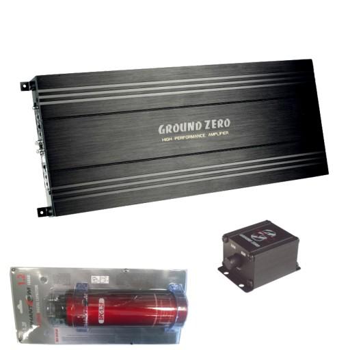 Підсилювач GROUND ZERO GZRA 1.2500 D + конденсатор