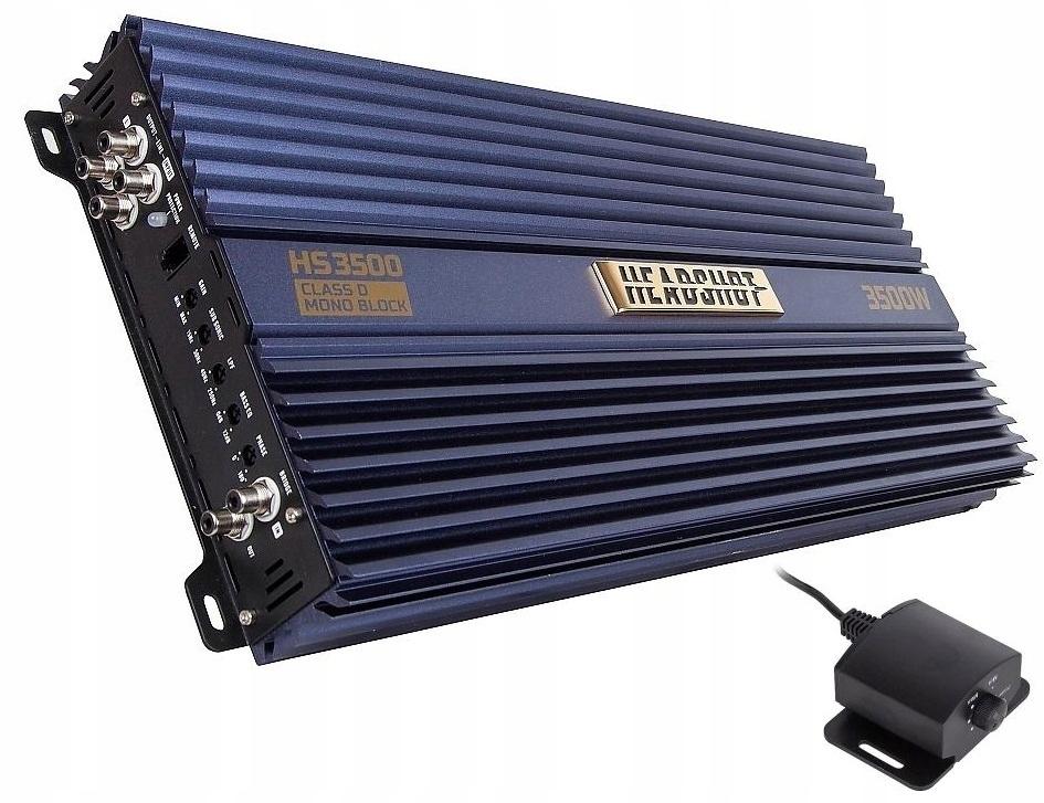 Підсилювач Kicx HS-3500 Mono 1200/2000 / 3500W RMS