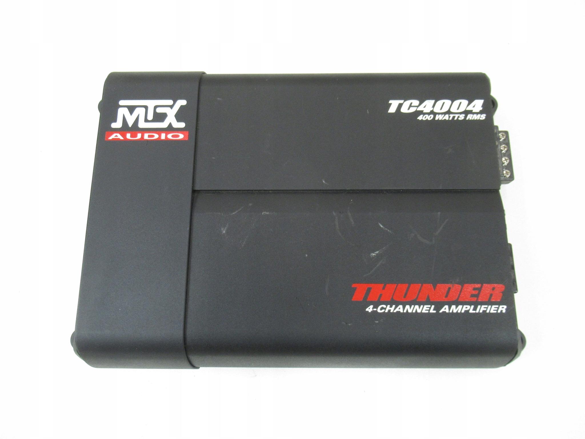 MTX аудіо підсилювач TC4004 400WATT RMS 4 канали