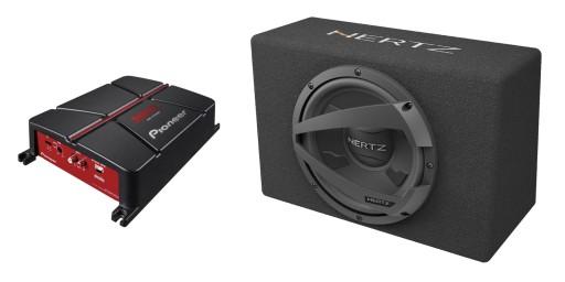 Підсилювач Pioneer GMA3702 сабвуфер HERTZ DBX25. 3
