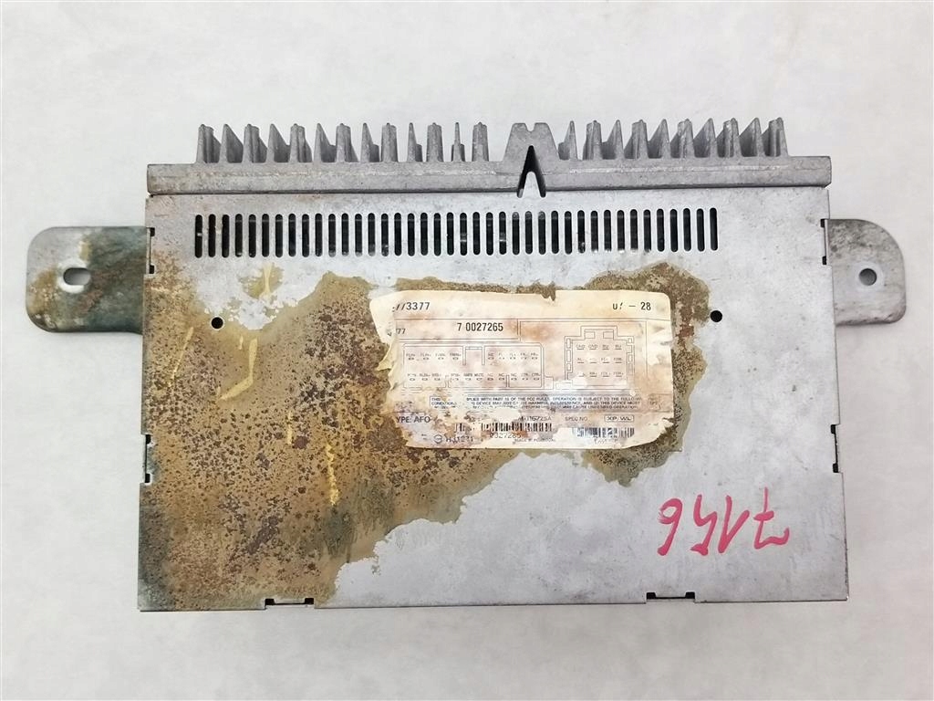 12902339893 - Радиоусилитель Saab 93 02-2001г