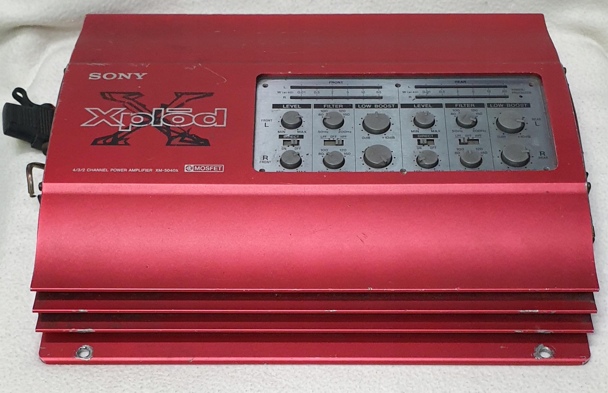 Підсилювач Sony Xplod Power Amplifier XM5040x