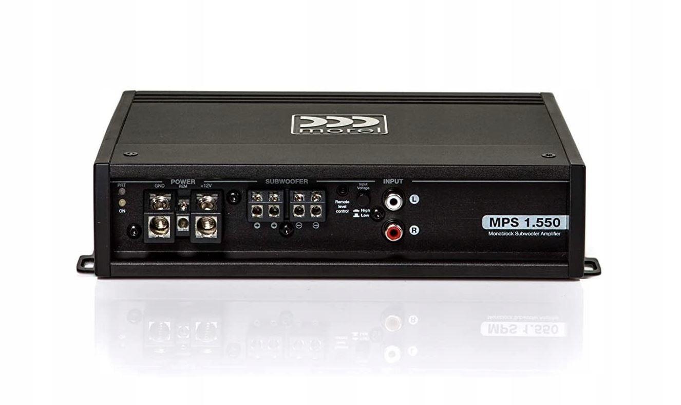Усилитель monoblock 550W 2omy Morel MPS1. 550