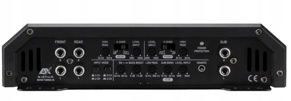 П'ятиканальний Підсилювач ESX SXE1000. 5 RMS 500W