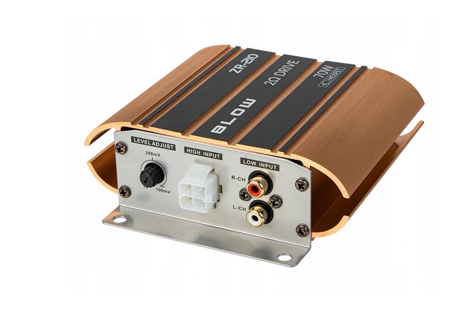 2-канальний автомобільний підсилювач Blow ZR210