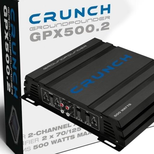 Crunch GPX500. 2 - усилитель 2x70 Вт-500 Вт Макс