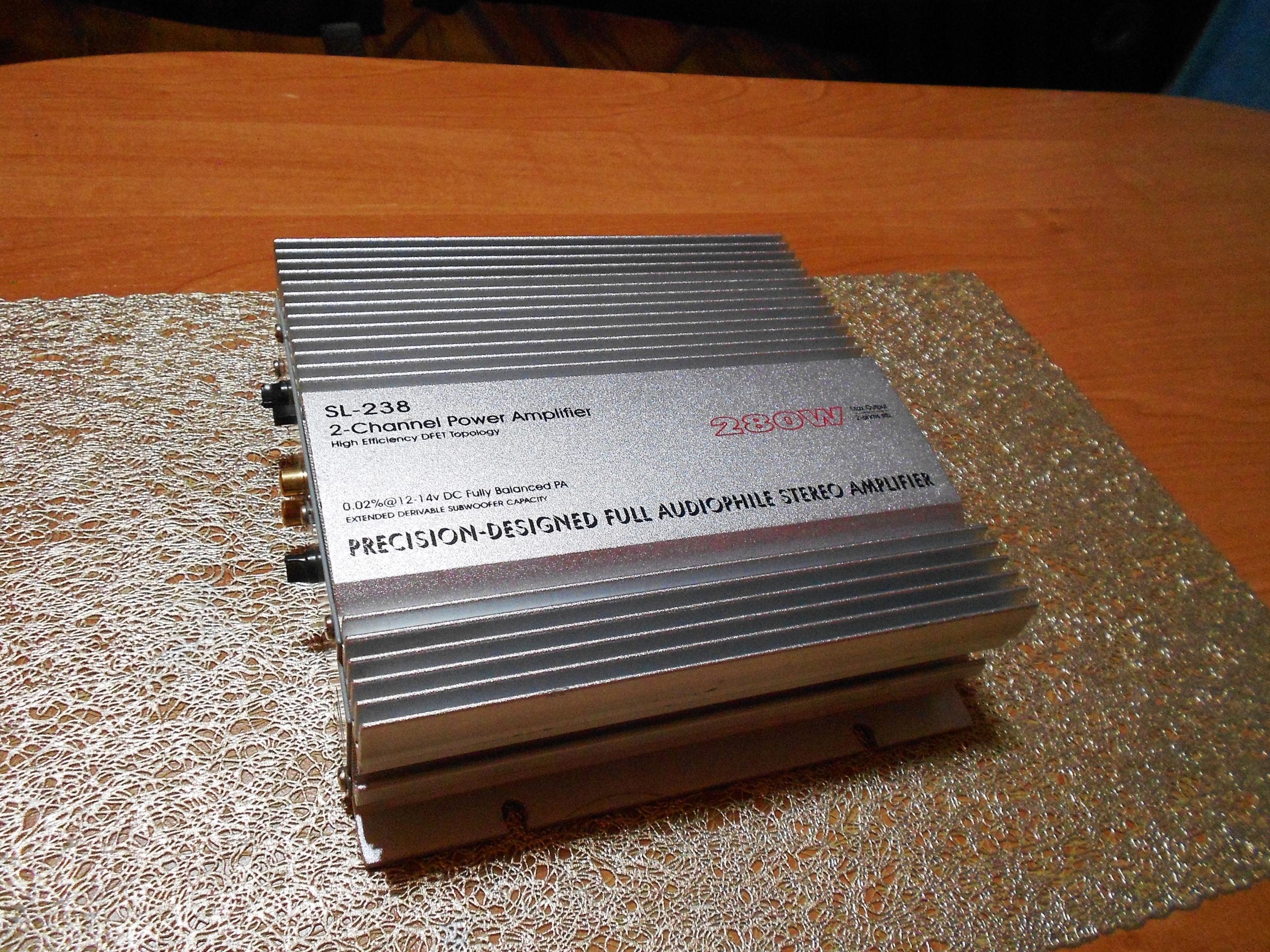 Автомобільний підсилювач 2 канали DIBEISI SL-238