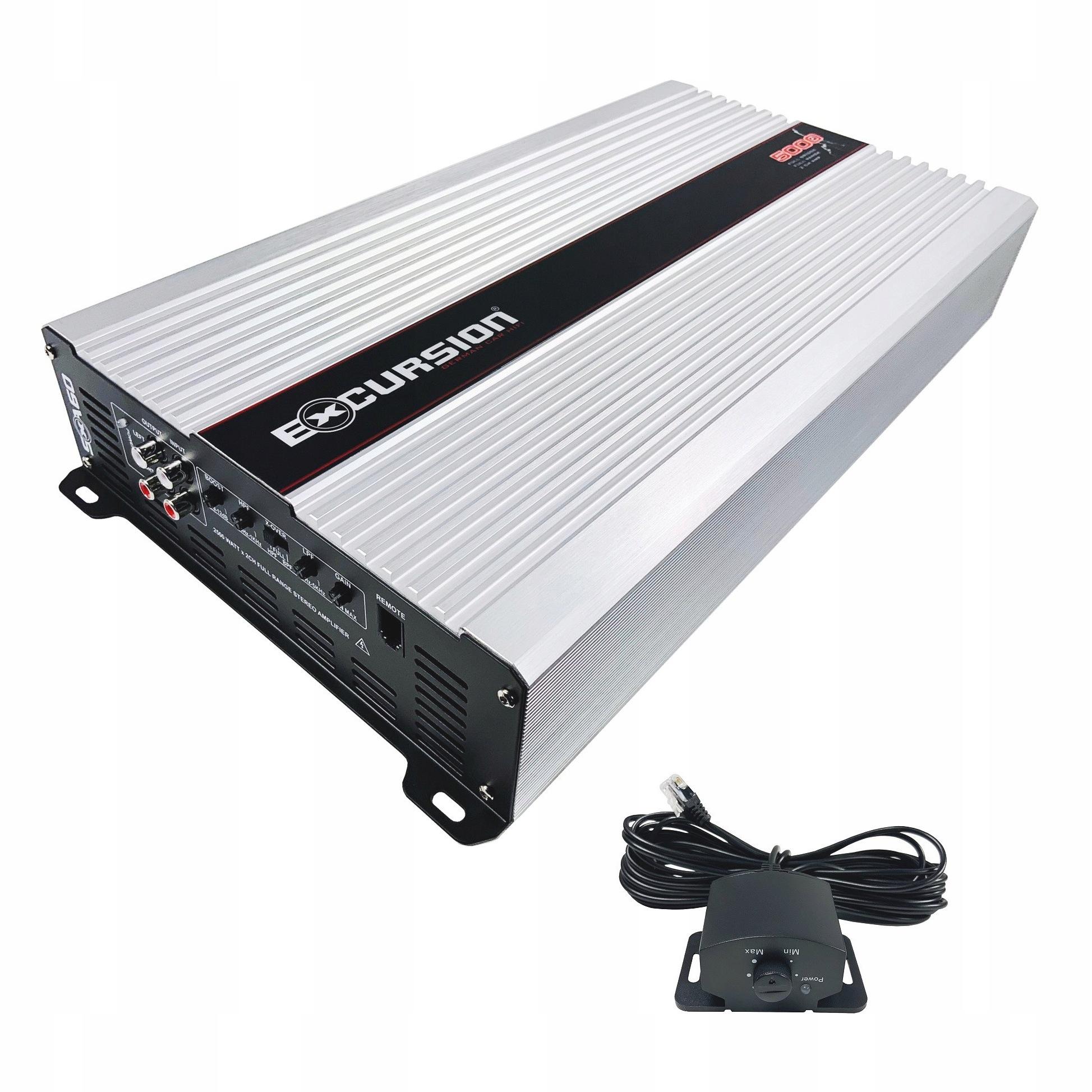 Автомобильный усилитель Excursion 2 канала 5000 Вт