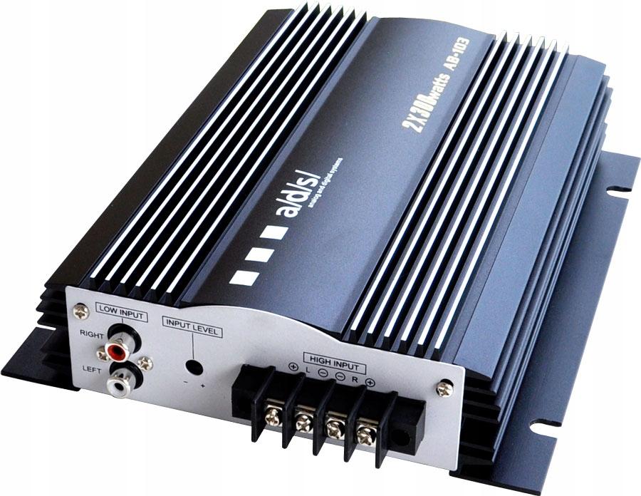 Автомобільний підсилювач a / d / S AB-103 2-канальний 600W