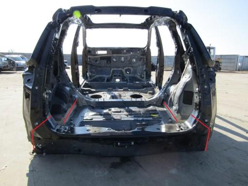 X-TRAIL IV T33 22R ЗАДНИЙ РЕМЕНЬ ЗАДНЯ ВАННА ЗАДНЯ БАГАЖНИК ЗАДНЯ ЧЕТВЕРТА G41