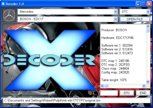 Програма видалення помилок DTC X-decoder!!!