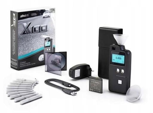 X100 спирт алкотестер-калибровка + 2 года