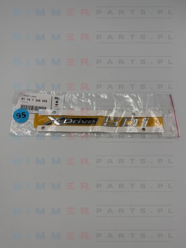 51 14 - X5 F15 X6 F16 BMW XDRIVE 50i ЭМБЛЕМА НАДПИСЬ НА ДВЕРИ 51147345055
