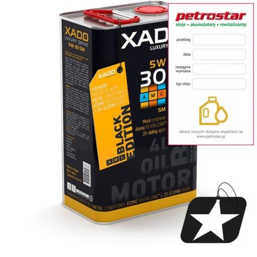 XADO BLACK AMC 100% СИНТЕТИЧЕСКОЕ EXPAO 5W30 4л