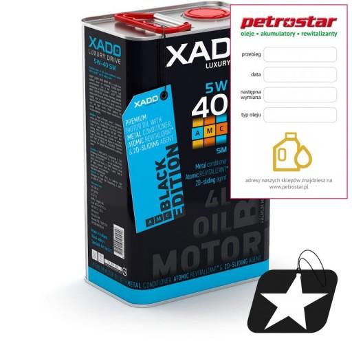 XADO BLACK AMC 100% СИНТЕТИЧЕСКОЕ EXPAO 5W40 4л