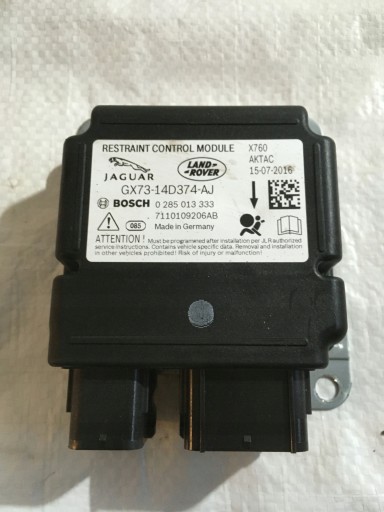 GX7314D374AJ GX7314D374AJ - XE x760 модуль датчика подушки безпеки ORG.