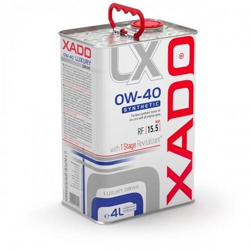 Xado Atomic Oil Luxury Drive 0w40 4л.