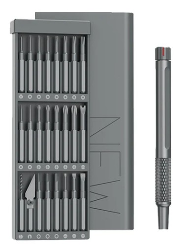 Прецизионная магнитная отвертка Xiaomi AtuMan DUKA X1 + набор бит 24 шт.