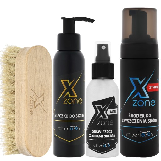 Xzone мужской кожаный комплект для ухода за одеждой версия MAN STRONG