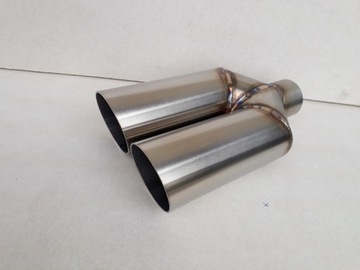 Y-PIPE Двойной выхлопной патрубок 2x80