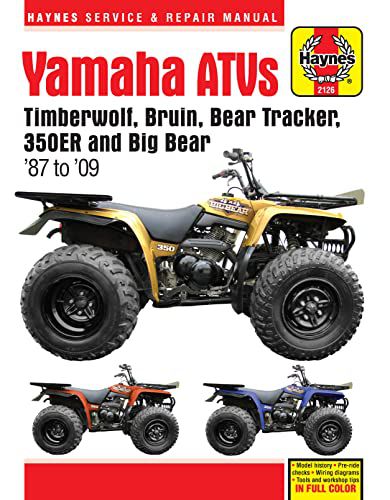 YAMAHA ATVS 87TO09 (КНИГА)