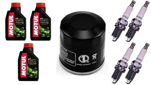 YAMAHA GTS 1000 A (4BH) 92-00 Свечи зажигания с масляным фильтром