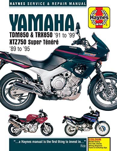 YAMAHA TDM850 TRX850 XTZ750 89 99 (КНИГА)