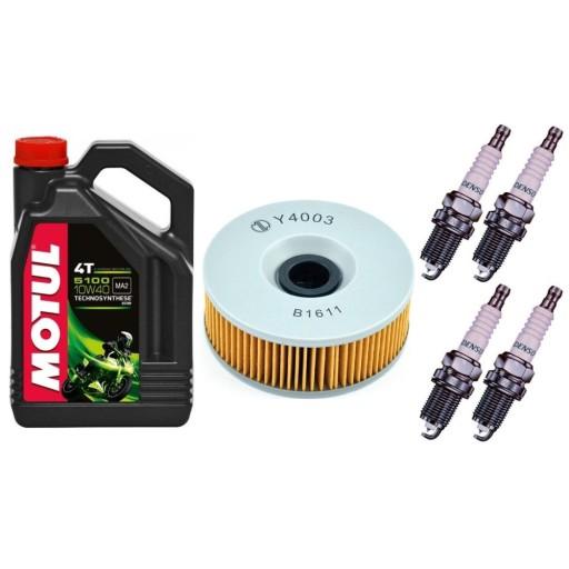 YAMAHA XS 1100 78-84 свечи зажигания с масляным фильтром