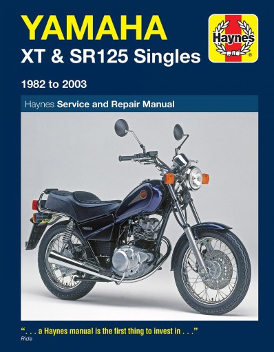 YAMAHA XT SR125 ОДИНОЧНОЕ ОБНОВЛЕНИЕ82 (КНИГА)