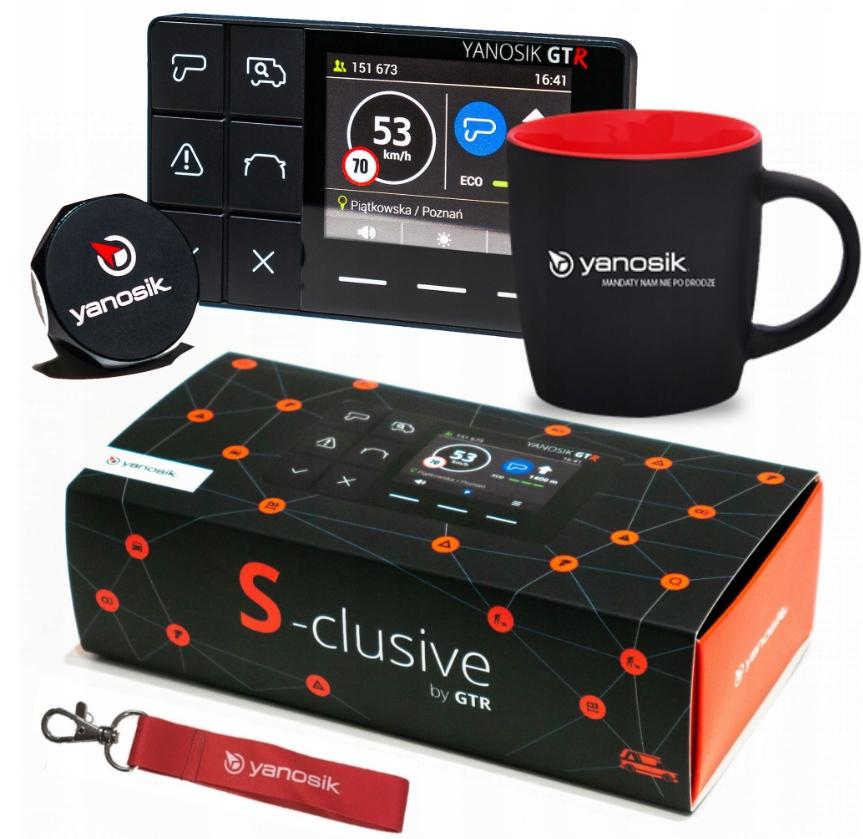YANOSIK S-CLUSIVE GTR АНТИРАДАР + ПІДПИСКА + РУЧКА