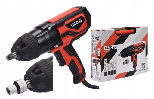 ЭЛЕКТРИЧЕСКИЙ УДАРНЫЙ КЛЮЧ YATO 1/2' 600 Нм 1020 Вт
