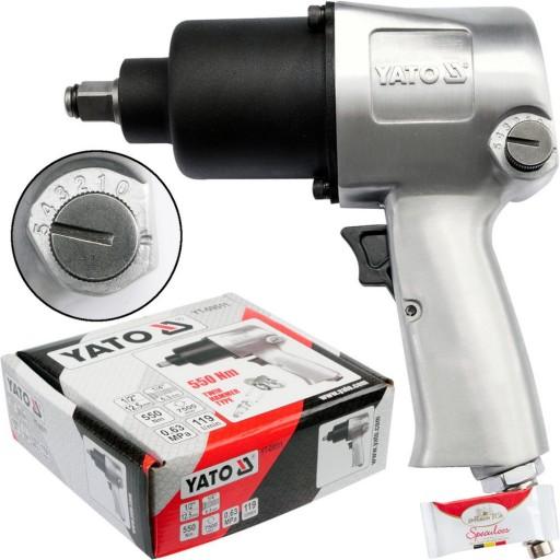 ПНЕВМАТИЧНИЙ КЛЮЧ YATO 1/2