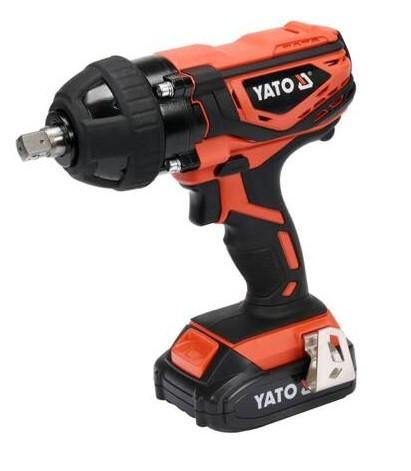 КЛЮЧ УДАРНИЙ YATO 18V 1/2 300NM З АКУМУЛЯТОРОМ YT-82804