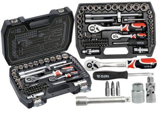 НАБОР КЛЮЧЕЙ ТОРЦЕВЫЕ КЛЮЧИ YATO ТОРЦОВЫЕ КЛЮЧИ 1/2