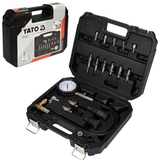 YATO МЕТР ТЕСТЕР ДАВЛЕНИЯ СЖАТИЯ ДИЗЕЛЬ