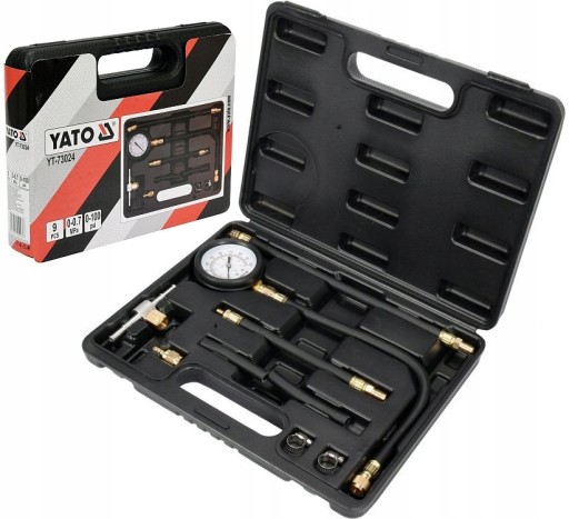 YATO метр тестер давления впрыска топлива 9 el