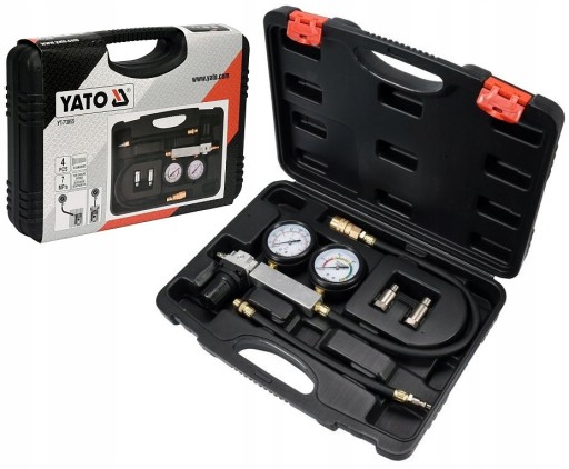 YATO GAUGE TESTER ВИМІРЮВАННЯ ГЕРМЕТИЧНОСТІ ЦИЛІНДРУ