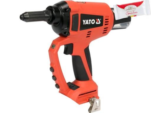 БЕЗЩІТКОВИЙ КЛЕПАЛЬНИК YATO 18V ​​БЕЗ АКУМУЛЯТОРА YT-82956