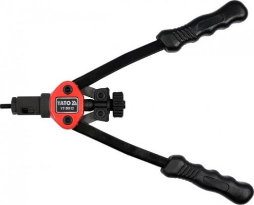 РУЧНА КЛЕПОЧКА YATO ДЛЯ КЛЕПОЧНИХ ГАЙОК M3-M8