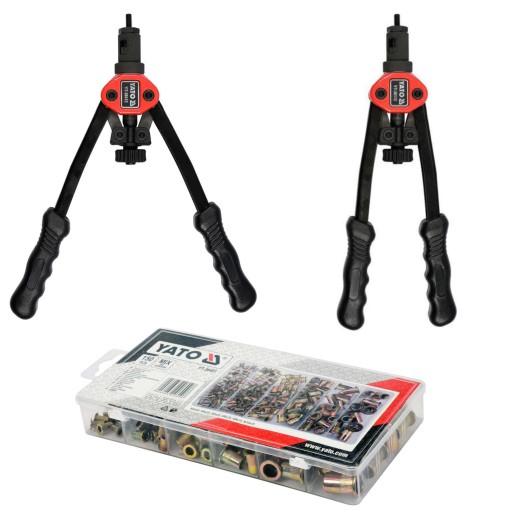 YATO РУЧНАЯ ЗАКЛЕПКА-ГАЙКА ЗАКЛЕПКА M3-M8+150 СОРТИРОВКА ЗАКЛЕПОК-ГАЙК YT36112