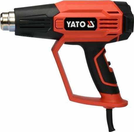 ТЕПЛОВАЯ ПИСТОКА YATO 1600ВТ 50-650C 2 ШЕСТЕРНИ ЖК + ПАМЯТЬ