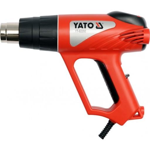 ТЕПЛОВАЯ ПИСТОКА YATO 70~550°C 2000ВТ СВЕТОДИОДНАЯ С АКСЕССУАРАМИ 8