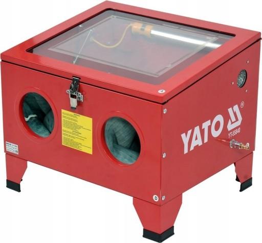 ПІСКОСТРУМИННИЙ АПАРАТ YATO WORKSHOP CABINE 90L YT-55840