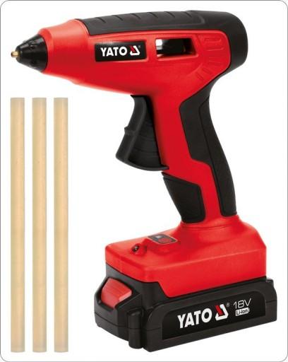 КЛЕЄВИЙ ПІСТОЛЕТ YATO 18V 11MM 2AH YT-82854