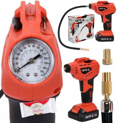 НАСОСНИЙ ПІСТОЛЕТ YATO 18V 2AH ŁAD YT-82894