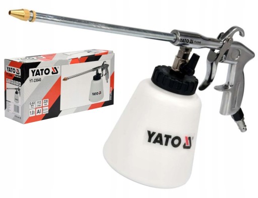 YATO ПНЕВМАТИЧЕСКИЙ ПЕННЫЙ ПИСТОЛЕТ 1Л YT-23640