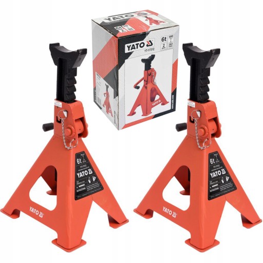 YATO ПОДСТАВКИ АВТОМОБИЛЬНЫЕ КОБЫЛКИ 6T 2 ШТ YT-17312